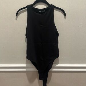 Zara black bodysuit